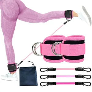 Ankle Straps Resistance Bands Set