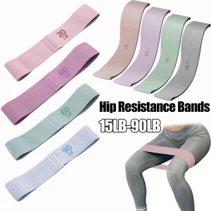 Fabric Elastic Resistance Bands 15LB-90 LB